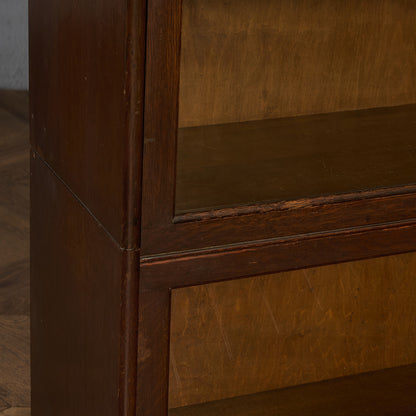 英国 アンティーク スタッキング ブックケース