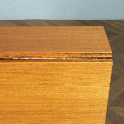 デンマーク Ansager Mobler ヴィンテージ ドロップリーフゲートレッグテーブル / ダイニングテーブル #83632