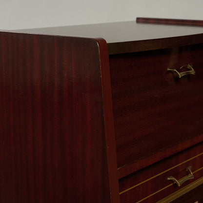 英国 ヴィンテージ ベッドサイド キャビネット