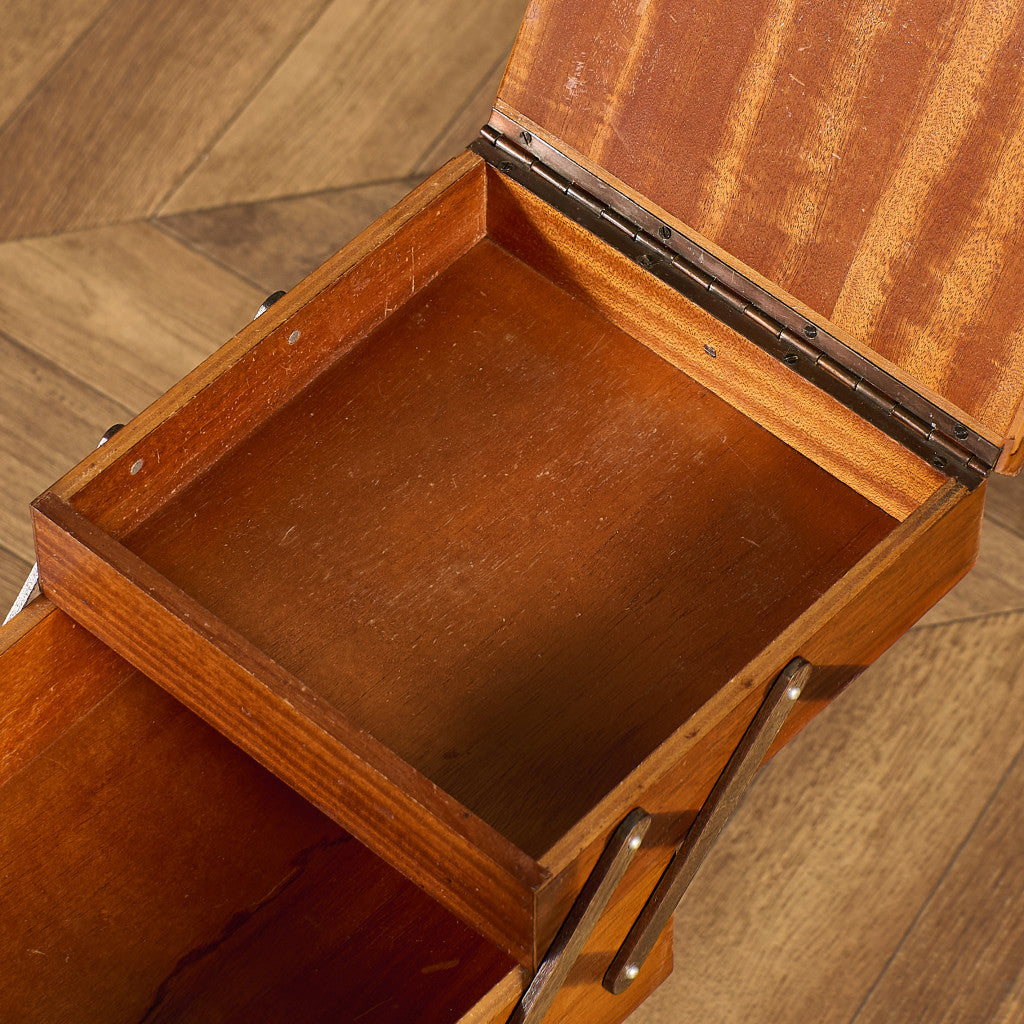 英国 ヴィンテージ ソーイングボックス