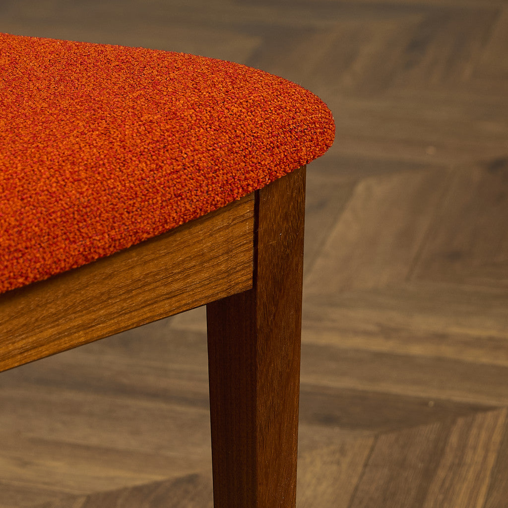 スラットバックチェア 座面張替え済み