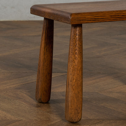 オランダ製 オーク無垢材 ネストテーブル