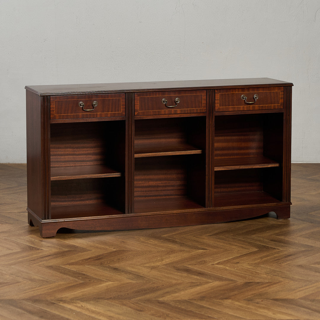 英国 クラシック ワイド オープンシェルフ