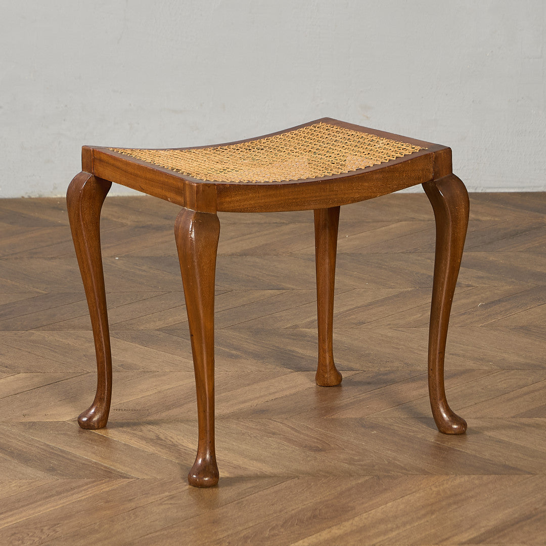 ヴィンテージ ラタン スツール