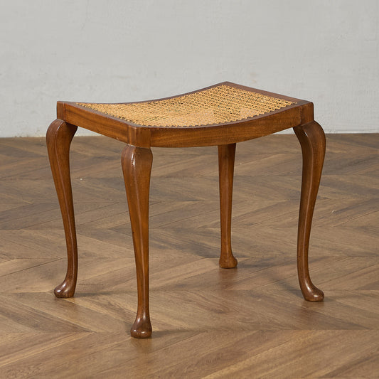 ヴィンテージ ラタン スツール