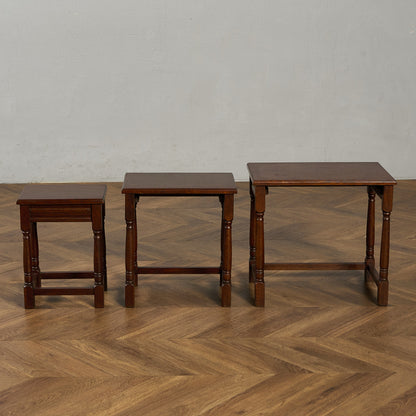 英国 クラシック ネストテーブル サイドテーブル