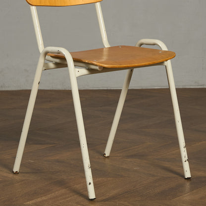 イギリス ヴィンテージ スタッキング スクールチェア
