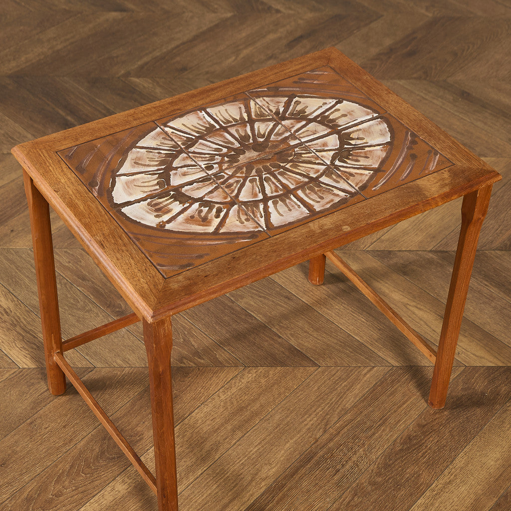 デンマーク TOFTEN タイルトップ ネストテーブル