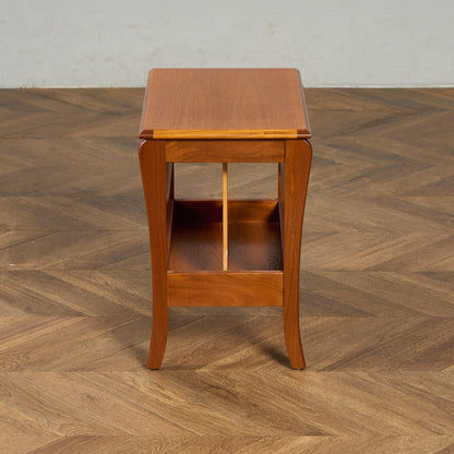 英国 ヴィンテージ マガジンラック サイドテーブル #91699