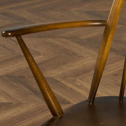 ヴィンテージ クエーカー アームチェア ラウンドゴールドラベル