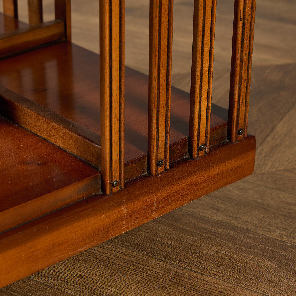 英国 クラシック リボルビング ブックケース