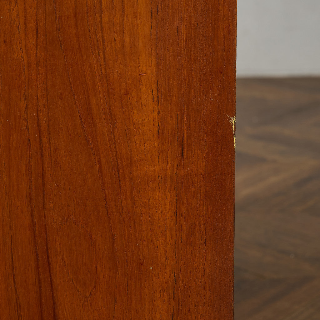 英国 ヴィンテージ ナロー ガラス ブックケース 食器棚