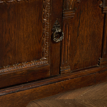 英国 クラシック オーク材 ブックケース