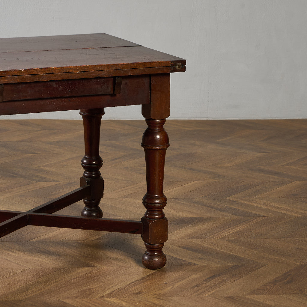 イギリス クラシック 拡張式 ダイニングテーブル