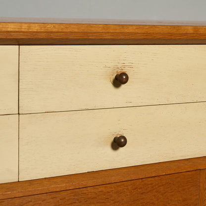 Chinese white ドロワー チェスト (B897)