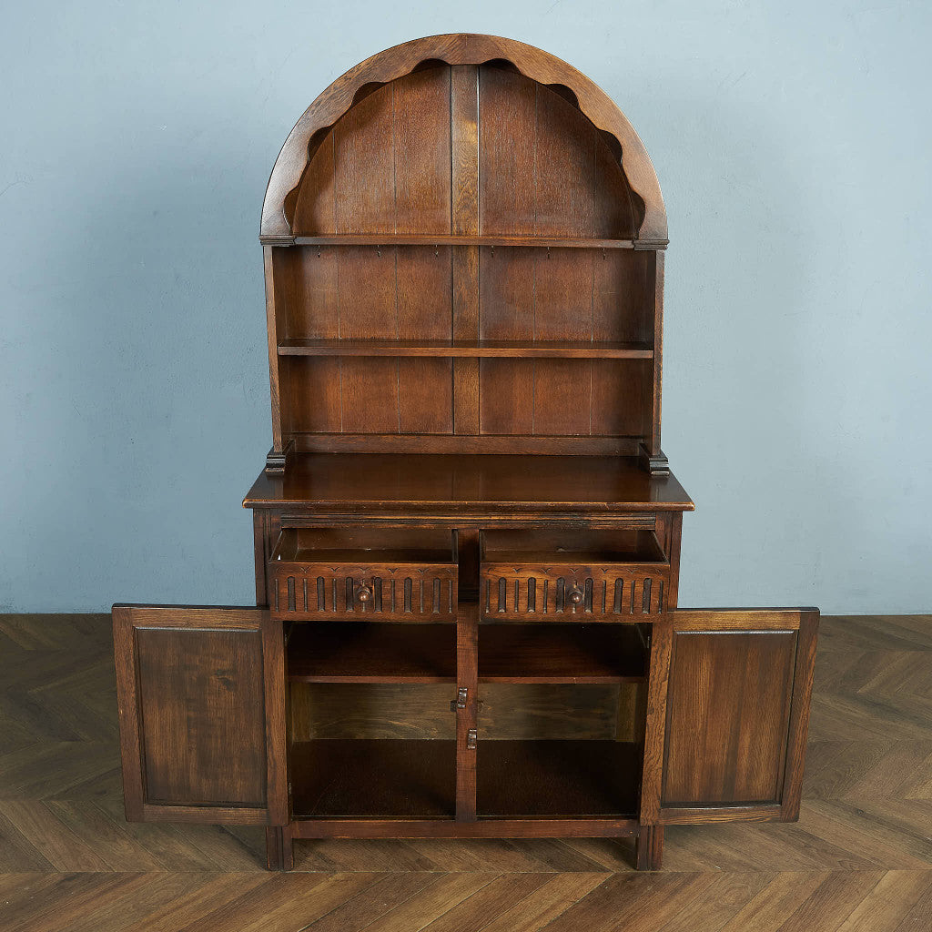 オーク材 ウェルシュドレッサー / 食器棚