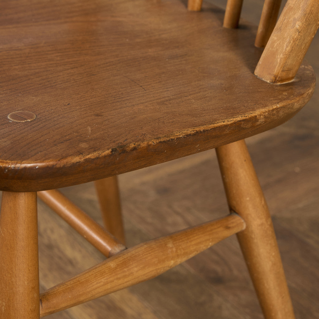 ヴィンテージ 4本 スポーク フープバックチェア