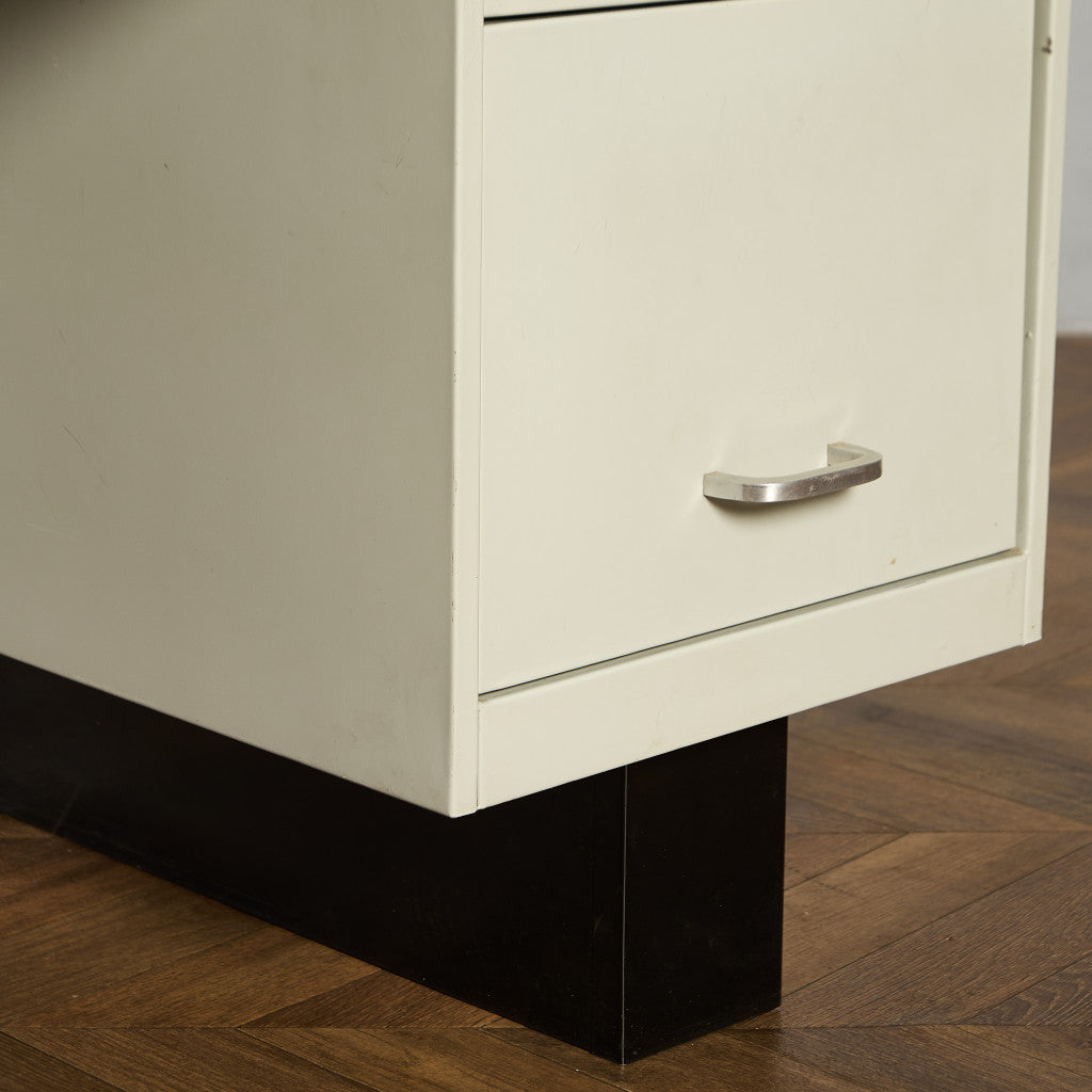 英国 ヴィンテージ 両袖 デスク