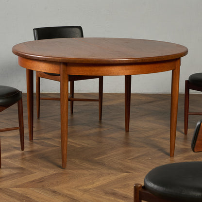 エクステンション ラウンド ダイニングテーブル