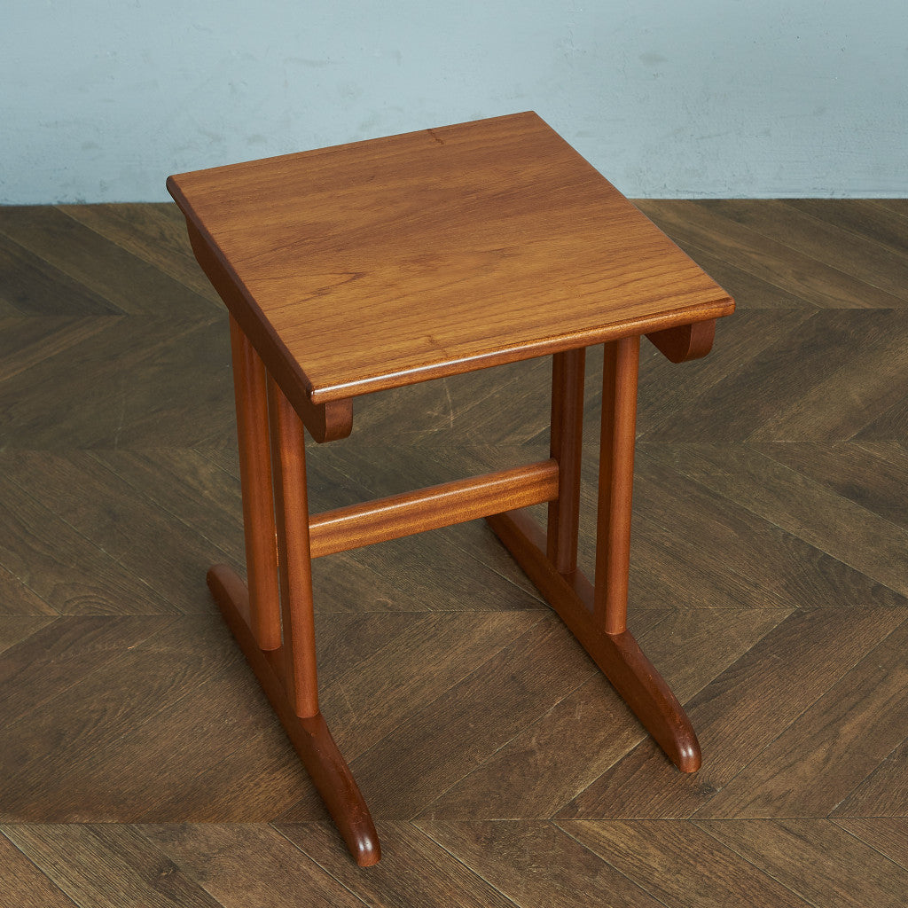 ジェンティーク Jentique 拡張天板付き ヴィンテージ ネストコーヒー