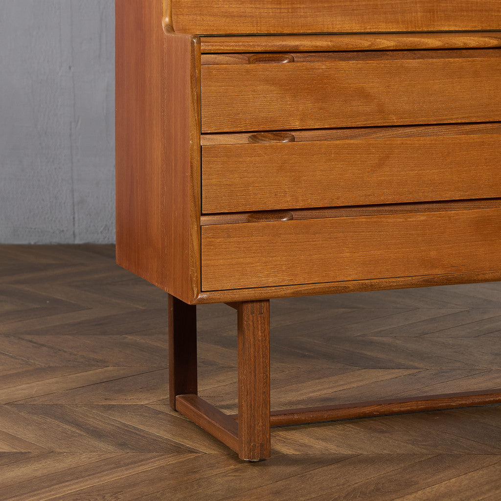 ヴィンテージ ビューローブックケース ウォールユニット