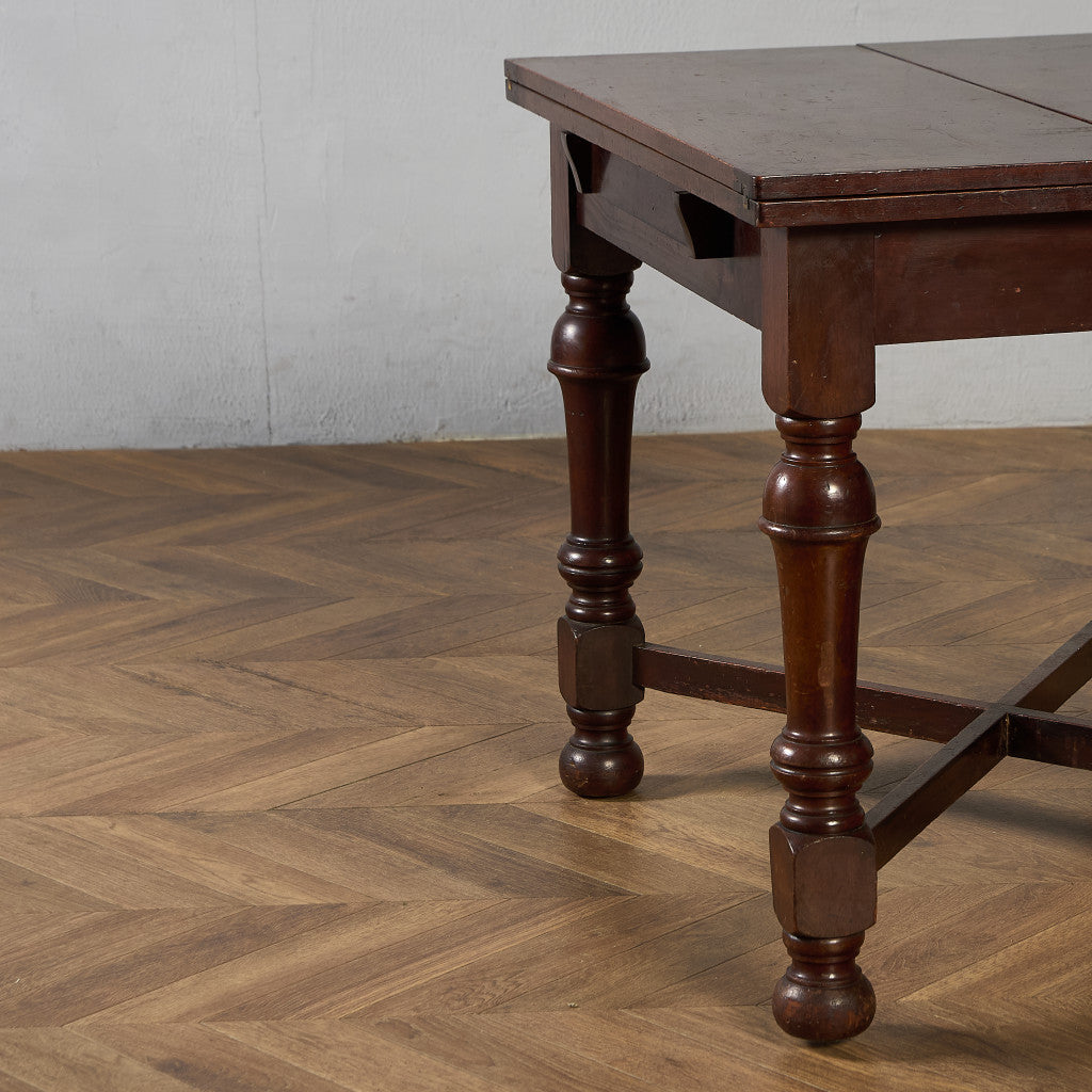 イギリス クラシック 拡張式 ダイニングテーブル