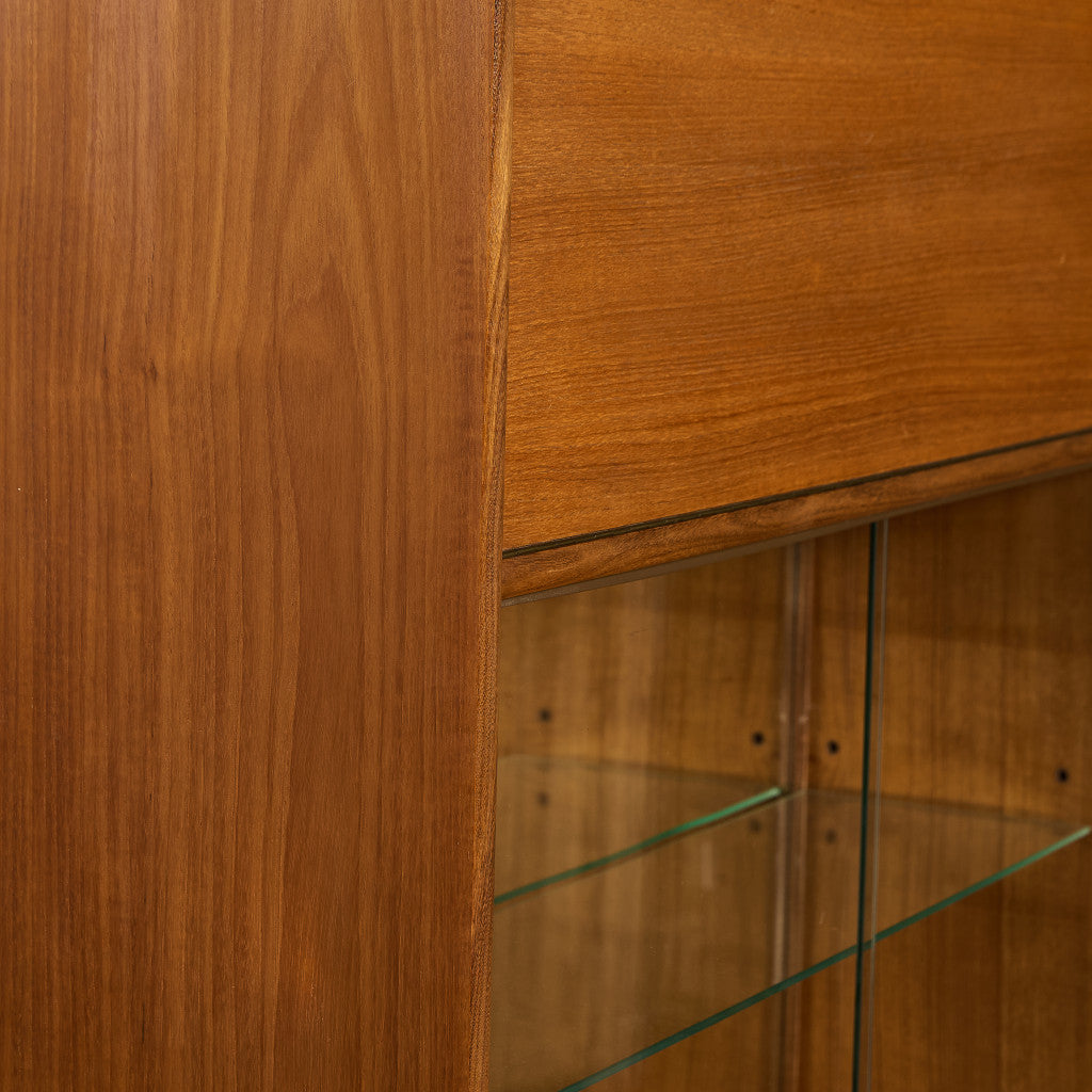 ヴィンテージ ガラスキャビネット