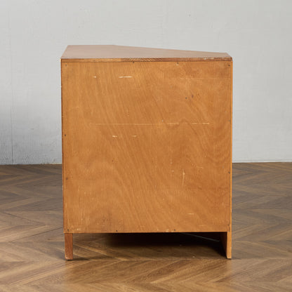 Brandon ライティングデスク付き コーナーキャビネット 3点セット