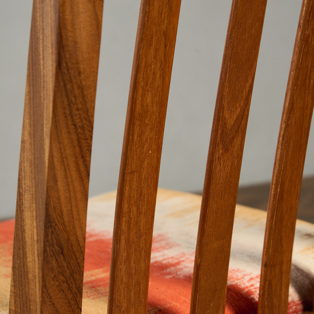 スラットバックチェア 座面張替え済み