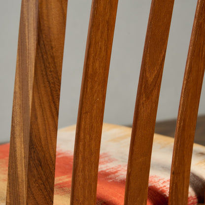 スラットバックチェア 座面張替え済み