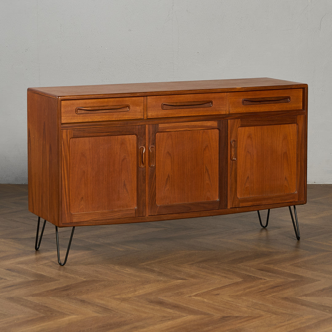 Fresco ヴィンテージ サイドボード カスタム アイアン ヘアピンレッグ