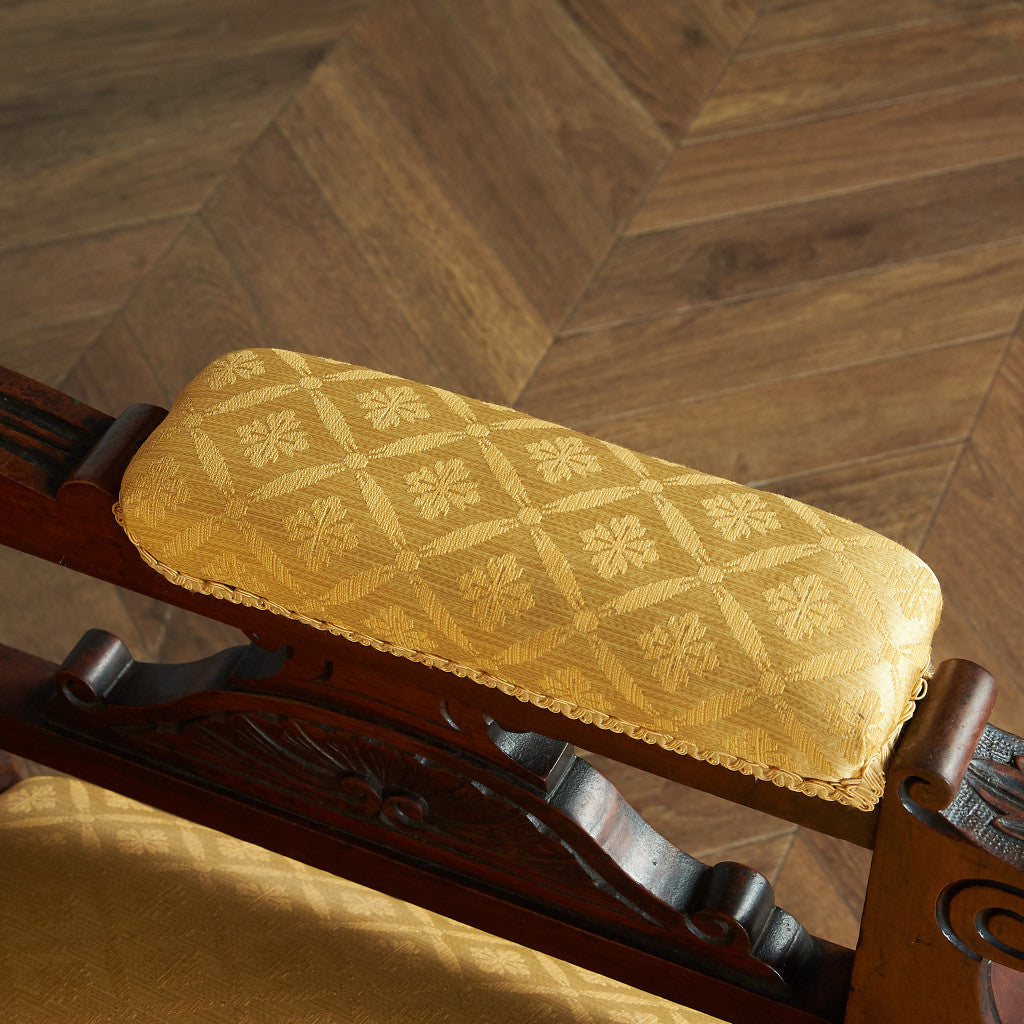 英国クラシック エドワーディアン様式 ナーシングチェア