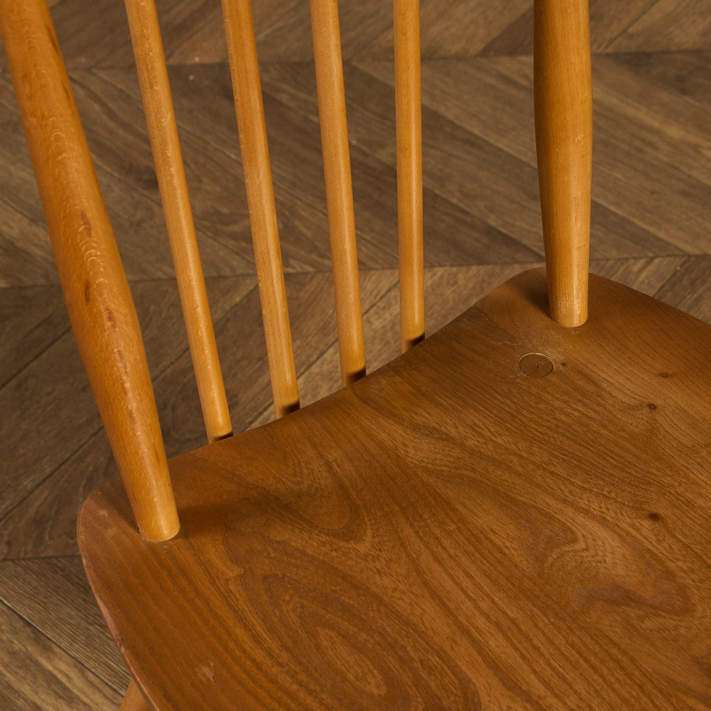 ヴィンテージ スティックバック ハイバック チェア