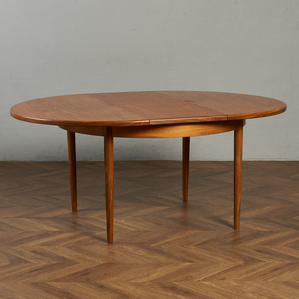 エクステンション ラウンド ダイニングテーブル