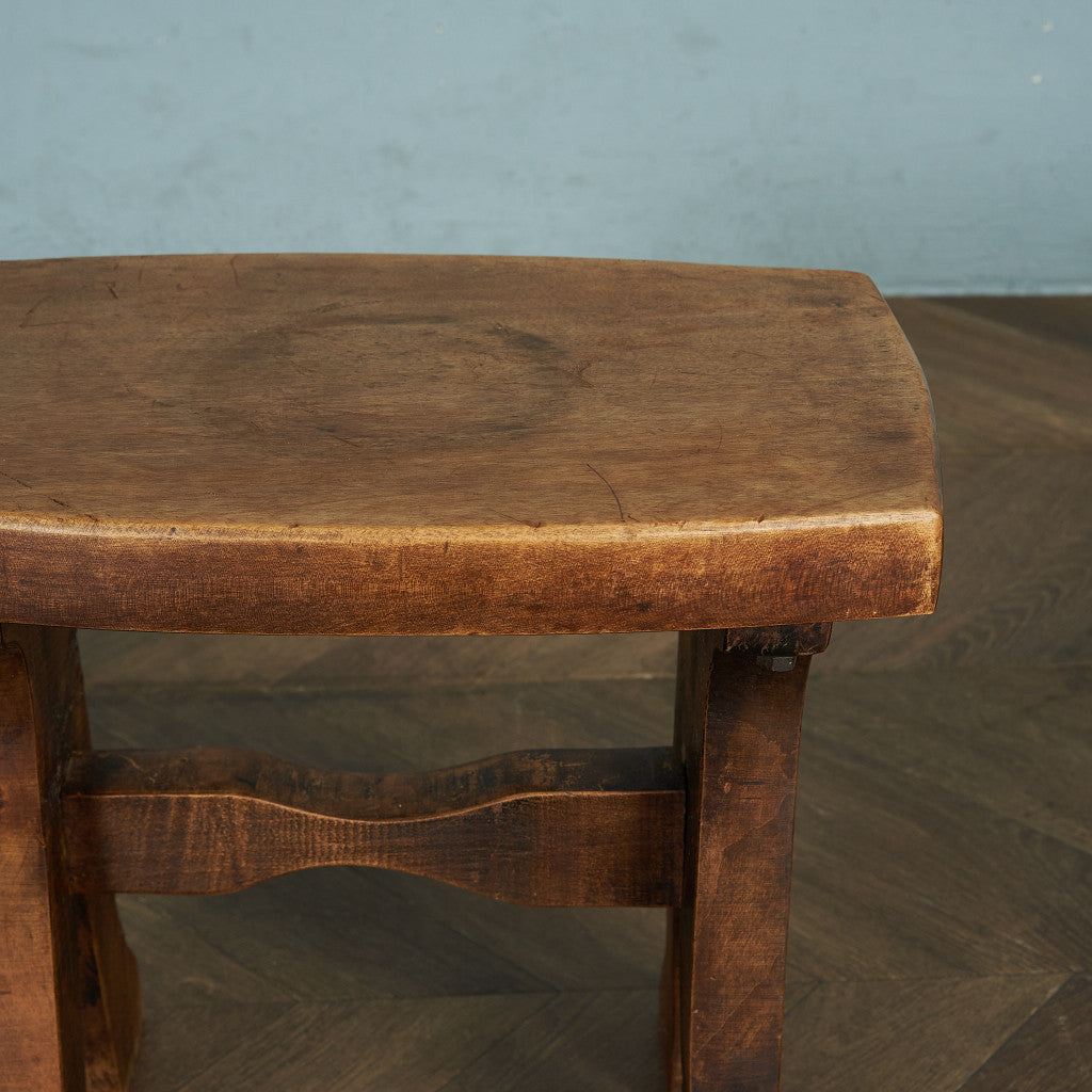 British antique milking stool #81722