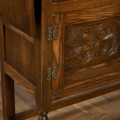 英国 クラシック 拡張天板付き サイドボード