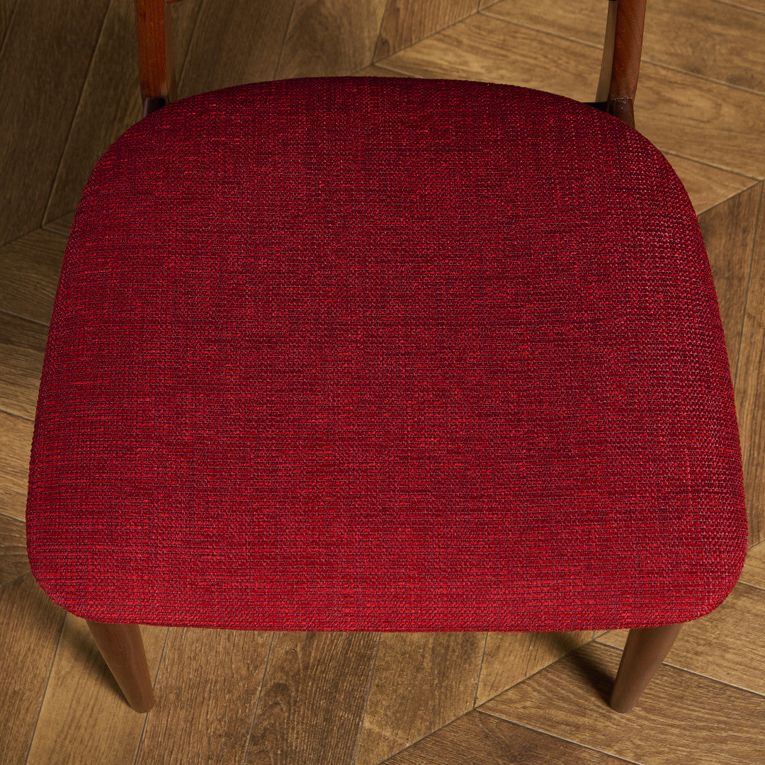 ヴィンテージ スラットバックチェア 座面張替え済み