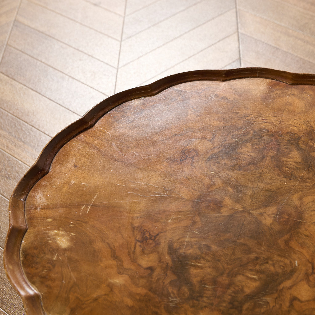 英国 クラシック クイーンアン様式 ラウンド センターテーブル ローテーブル