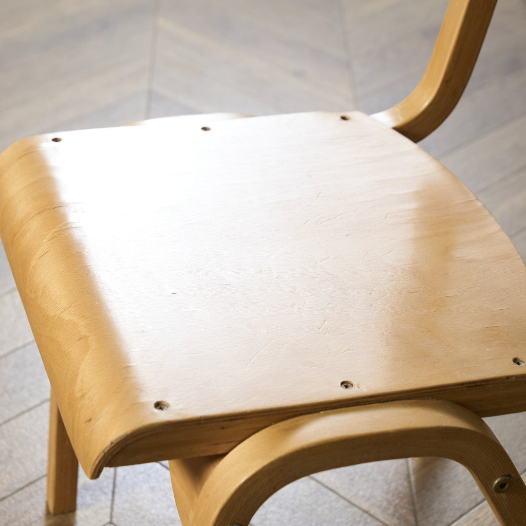 ヴィンテージ スタッキング スクールチェア