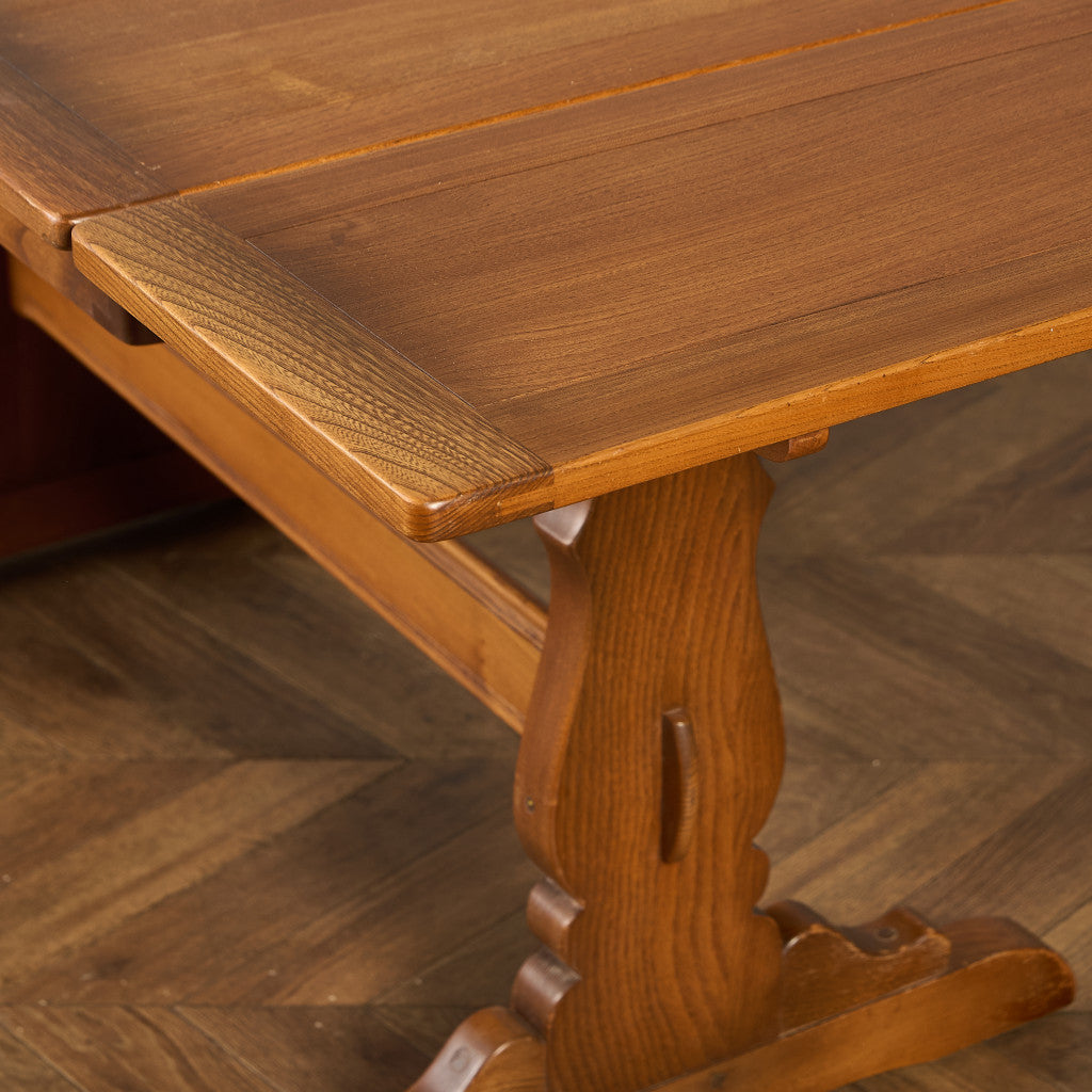 英国 クラシック ドローリーフ リフェクトリーテーブル