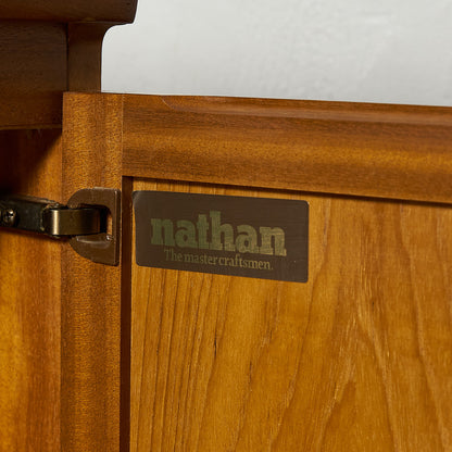 ネイサン Nathan 十字扉 ヴィンテージ ミュージックキャビネット サイドボード #89830