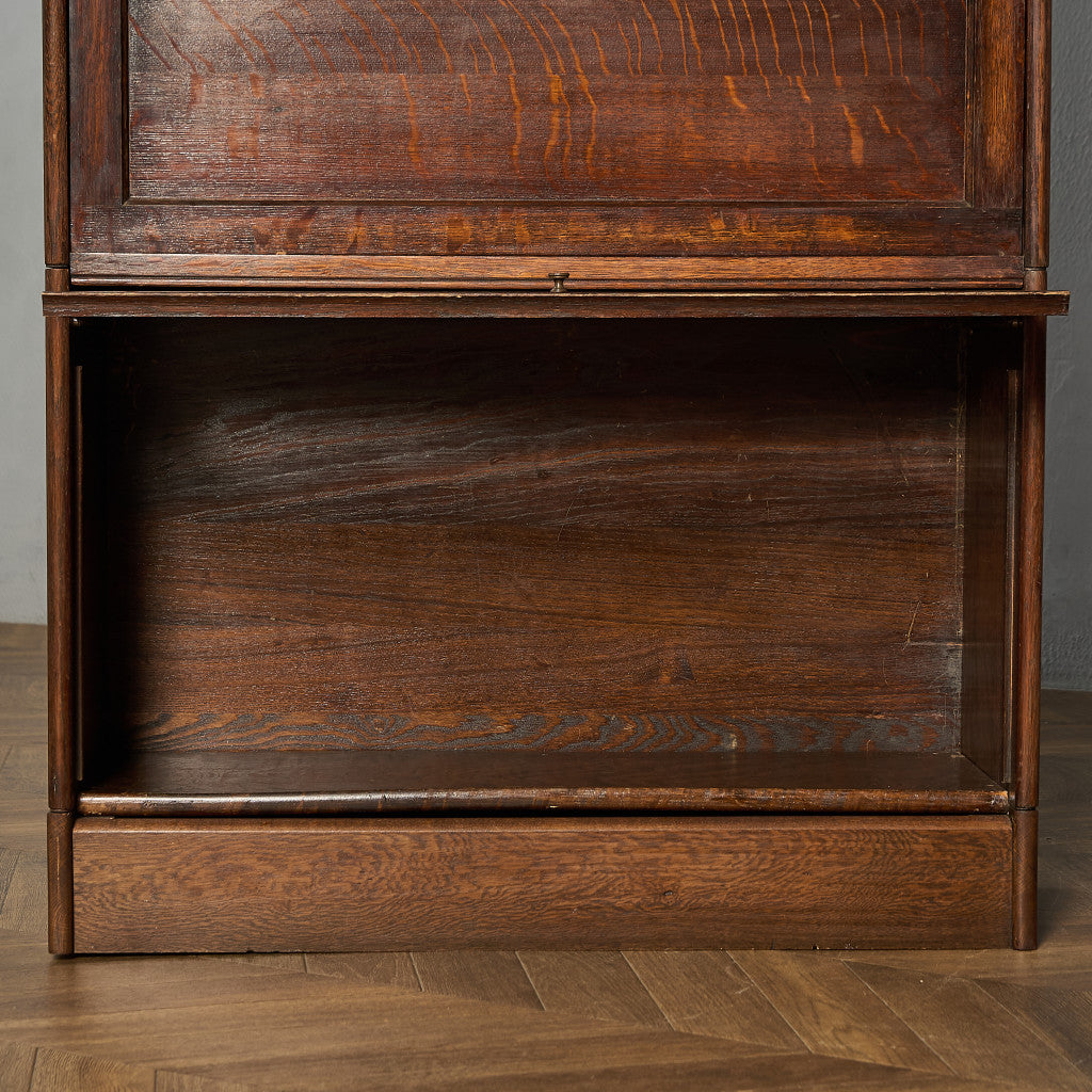 英国 クラシック スタッキング ビューロー ブックケース