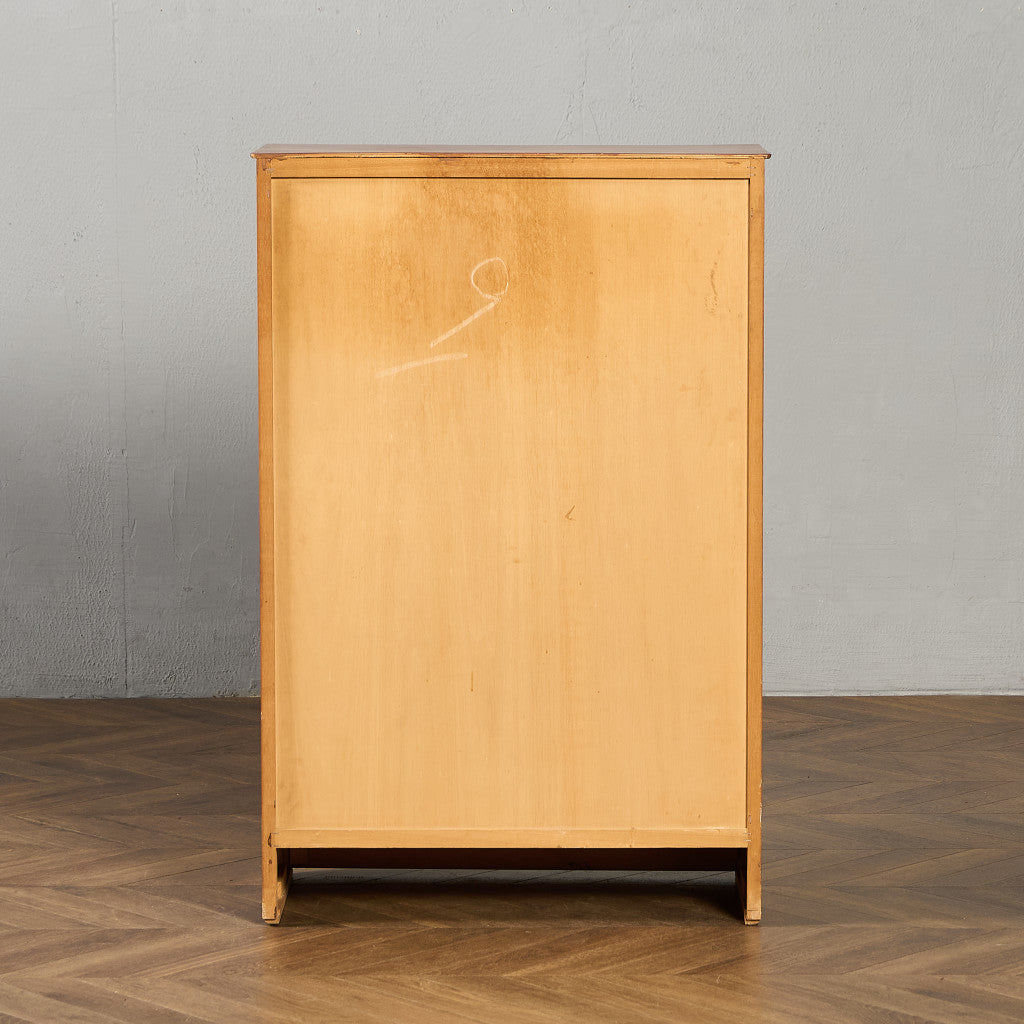 英国 ヴィンテージ 6段 トール チェスト