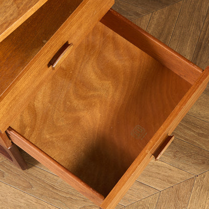 Quadrille ヴィンテージ デスク 両袖デスク