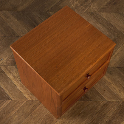 Albany ヴィンテージ 2段サイドチェスト (2673D)