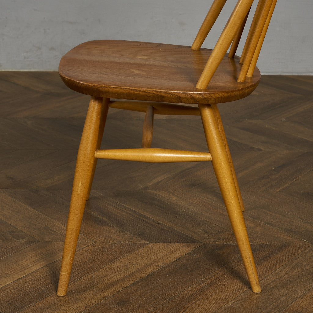 アーコール ERCOL ヴィンテージ クエーカーチェア ラウンドゴールドラベル #84075
