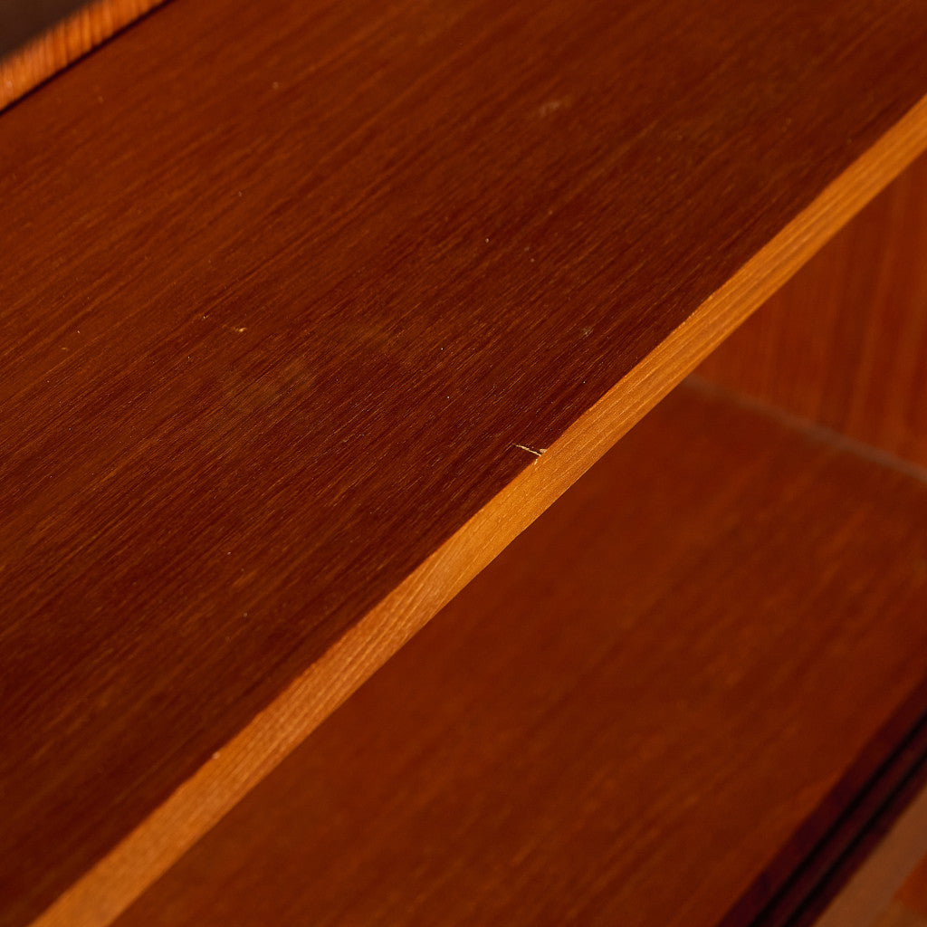 英国 ヴィンテージ ガラス キャビネット カスタム アイアン ヘアピンレッグ