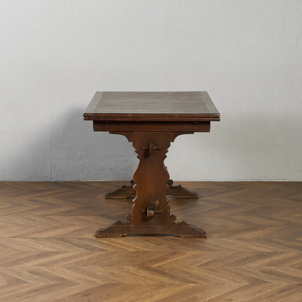 英国 クラシック ドローリーフ ダイニングテーブル