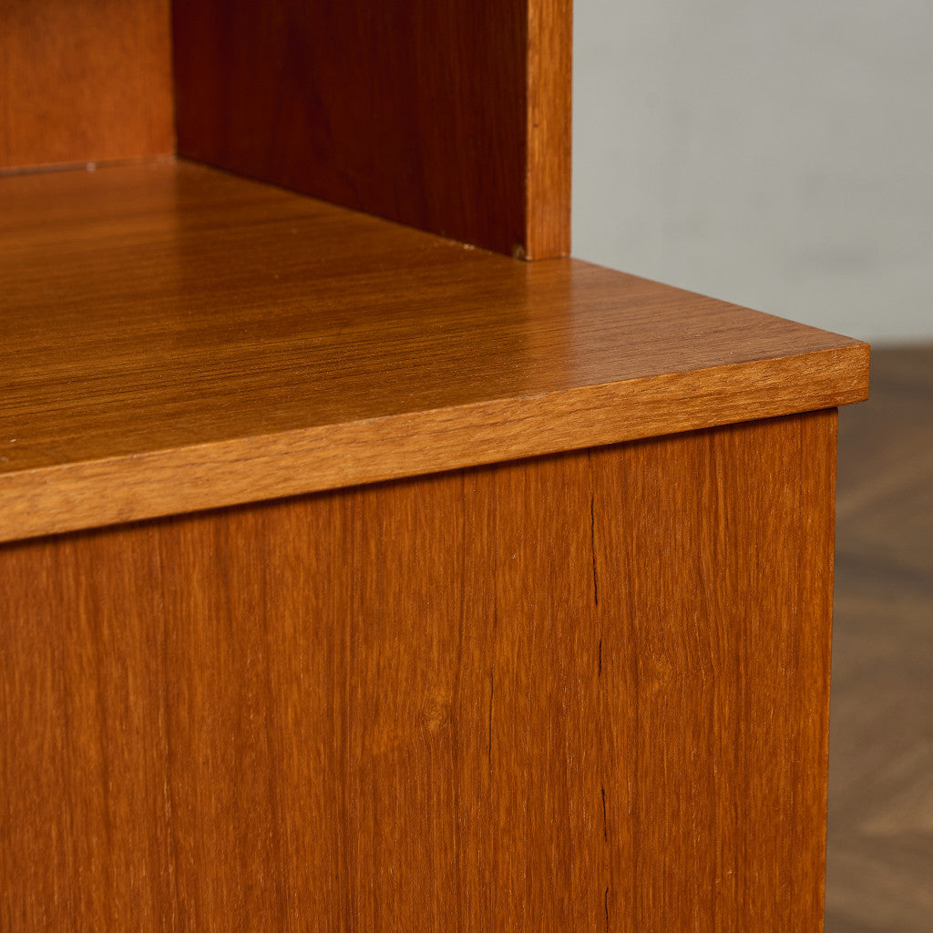 英国 ヴィンテージ ウォールユニット 本棚