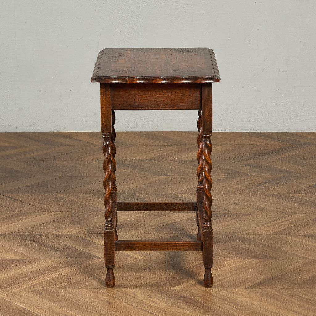 英国 クラシック バーリーシュガーツイスト サイドテーブル #91801